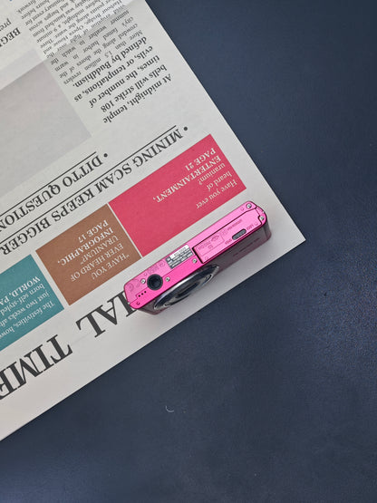 Used Sony Cyber-shot DSC-W320 pink Digital Camera [JPN only]