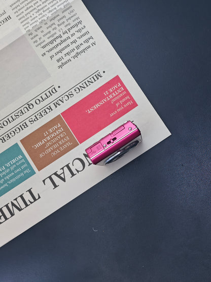 Used Sony Cyber-shot DSC-W320 pink Digital Camera [JPN only]