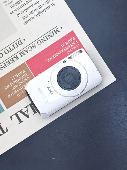 Used Canon IXY 30S white Digital Camera [with box]
