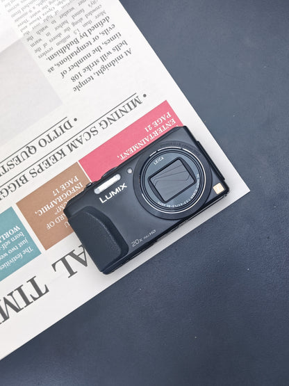 Used Panasonic Lumix DMC-TZ40 black Digital Camera [JPN only, with box]