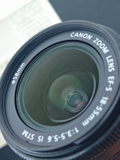 Canon Zoom Lens EF-S 18-55mm F3.5-5.6 IS STM