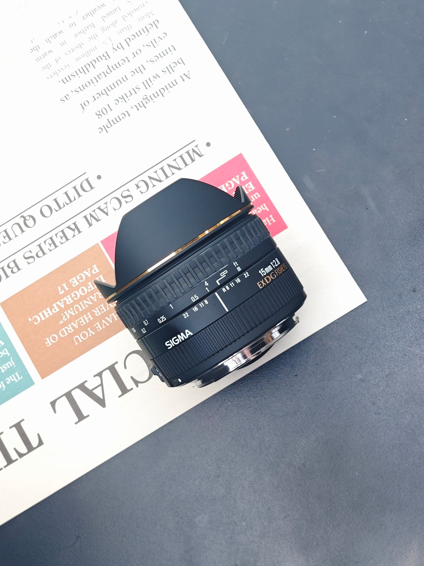 Sigma 15mm F2.8 EX DG Fisheye [EF mount]