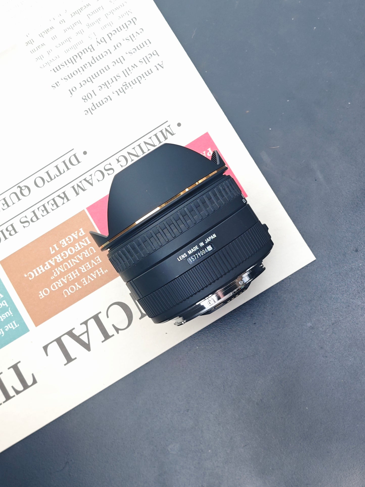 Sigma 15mm F2.8 EX DG Fisheye [EF mount]