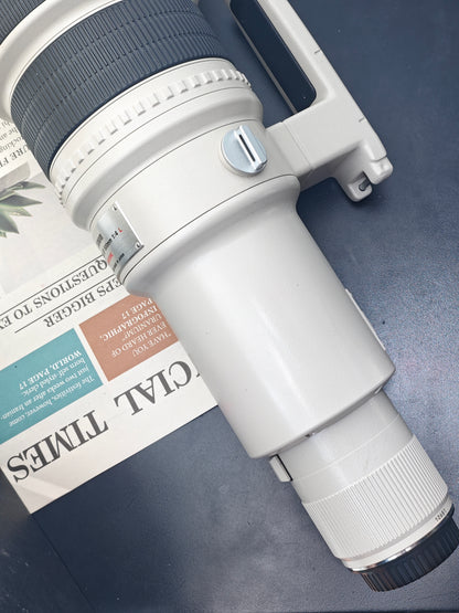 Canon EF 600mm F4 L Ultrasonic [+Hood ET-161]