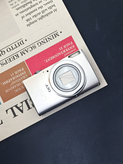 Used Canon IXY 630 silver Digital Camera [No charger] #821060024368