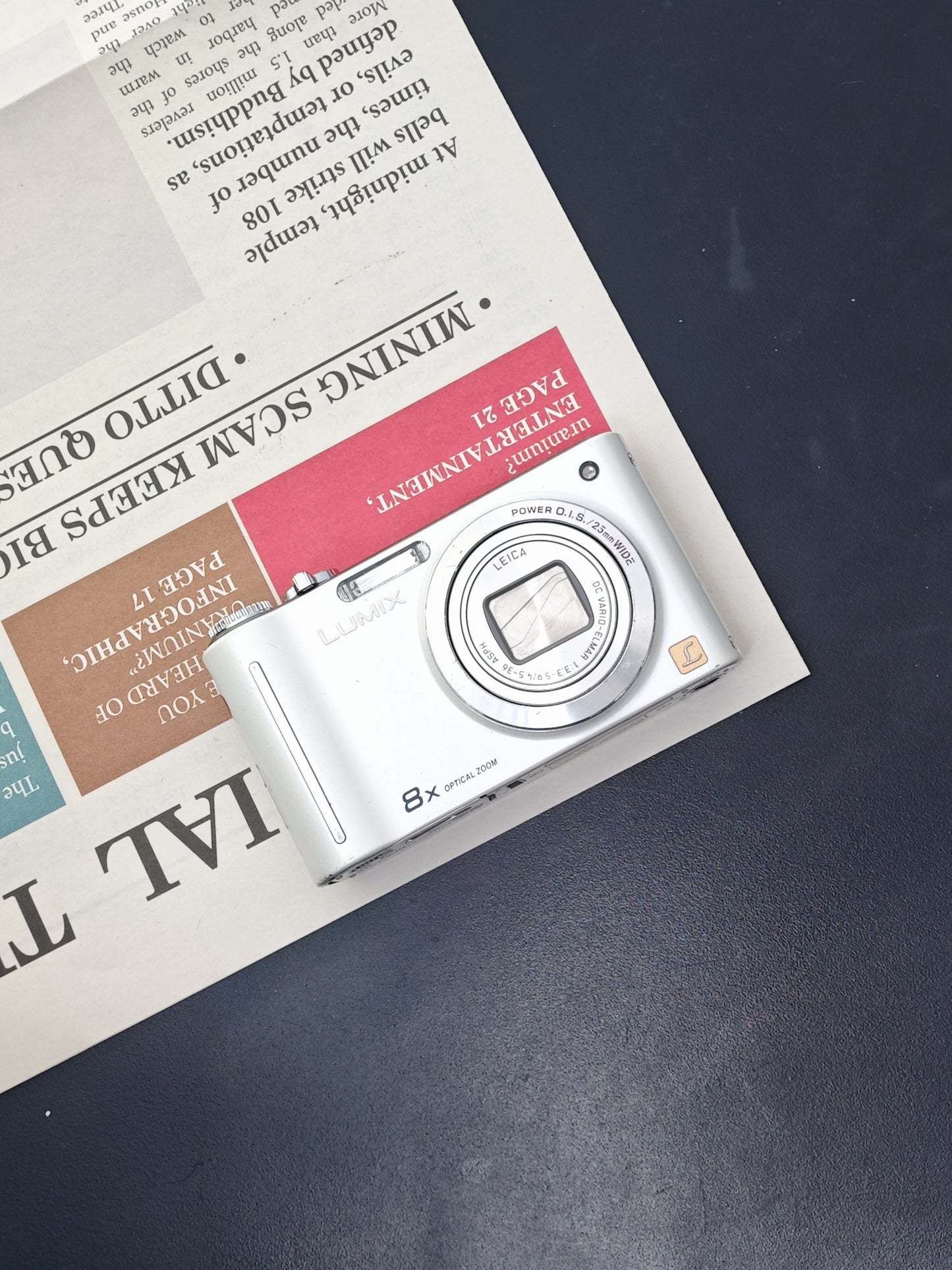 Used Panasonic Lumix DMC-ZX1 white Digital Camera [JPN only]