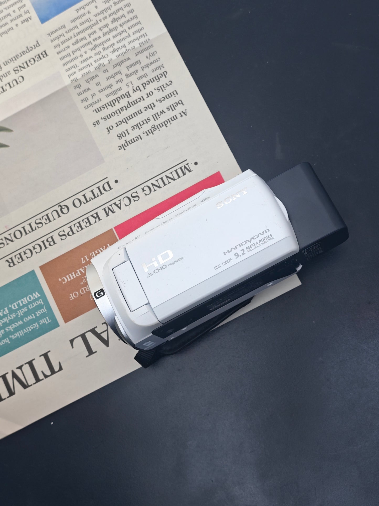 Used Sony HDR-CX670 Handycam [JPN only, No charger] #3081701