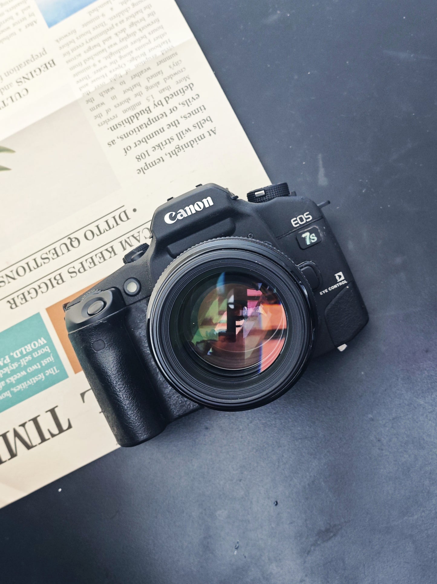Canon EOS 7S with Canon Lens EF 85mm F1.8