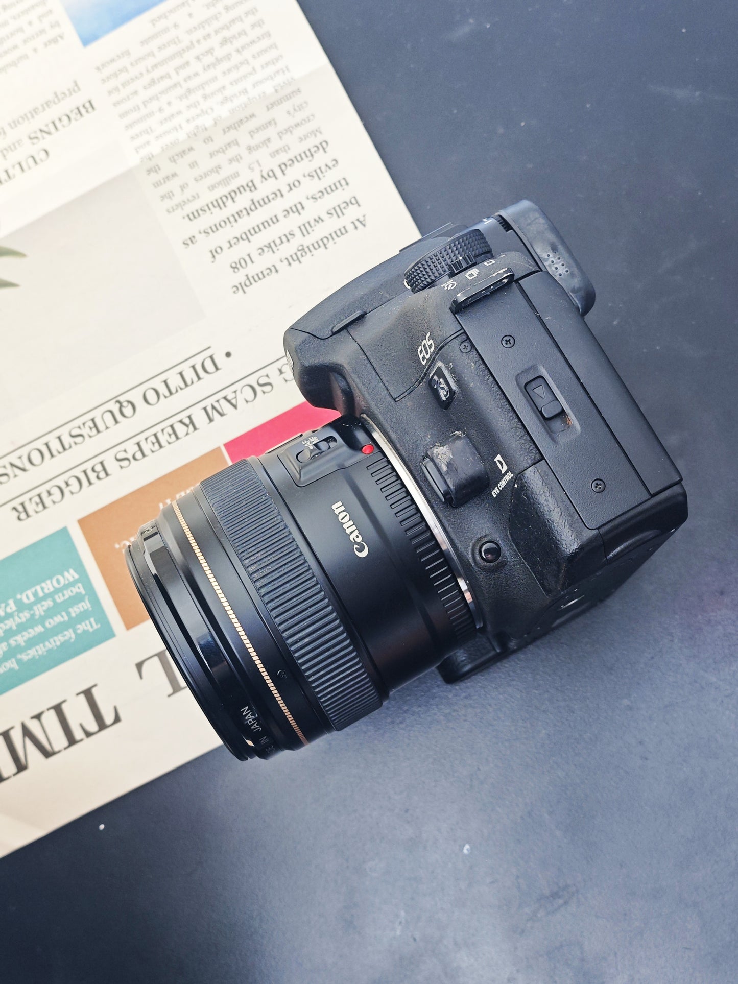 Canon EOS 7S with Canon Lens EF 85mm F1.8