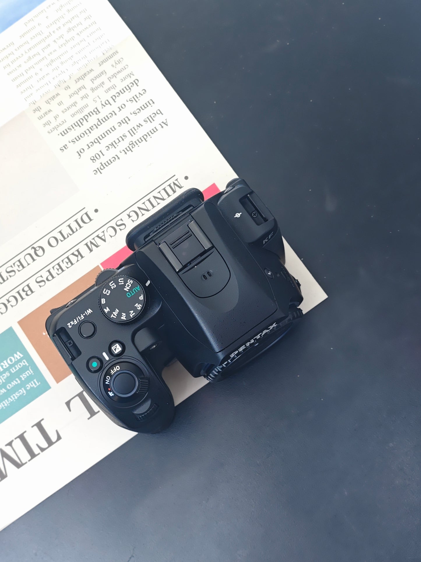 Used Pentax KF with SMC Pentax-DA L 18-55mm F3.5-5.6 AL