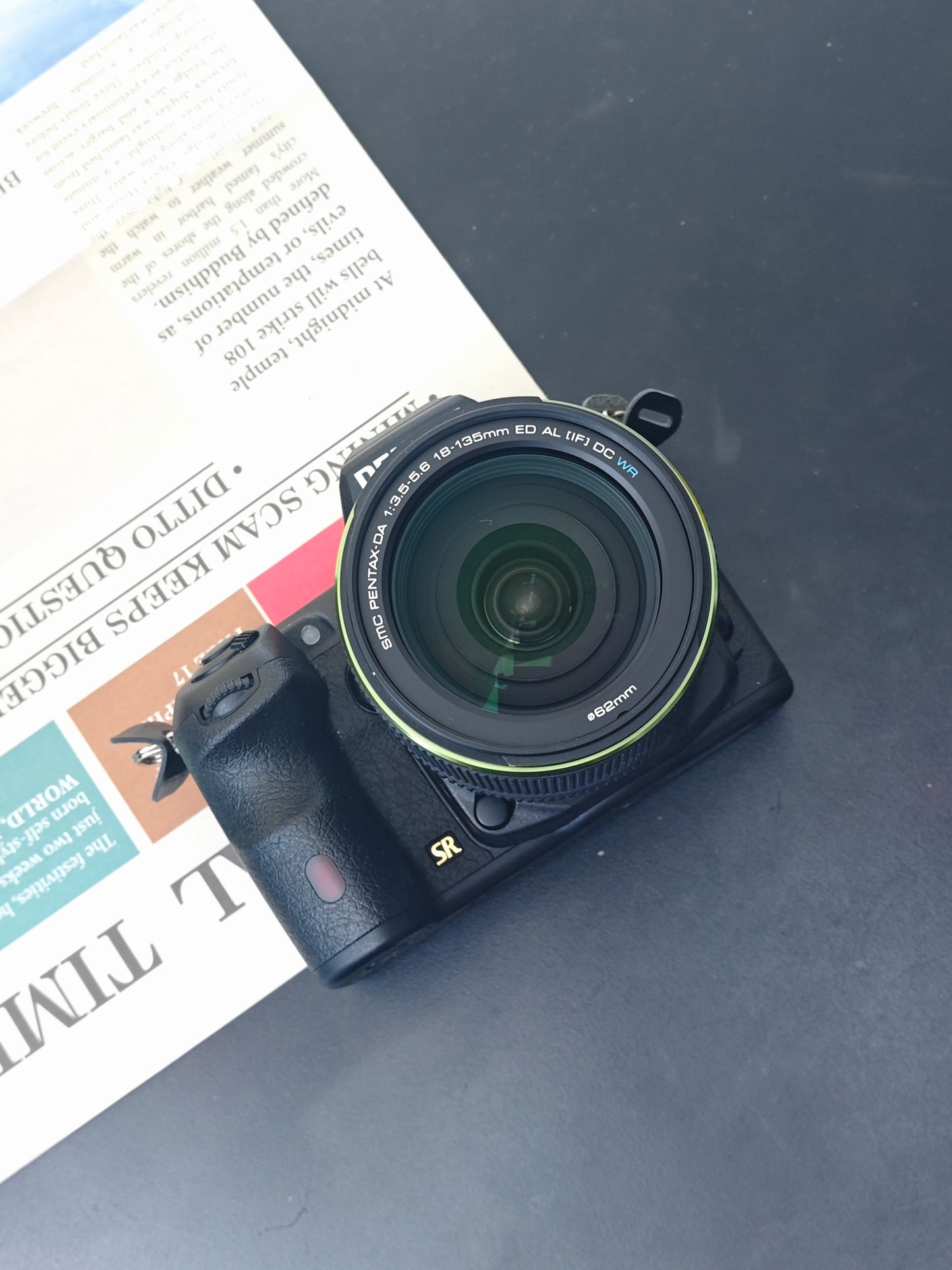 Used Pentax K-3 with SMC Pentax-DA 18-135mm F3.5-5.6 ED AL [IF] DC WR [No charger]