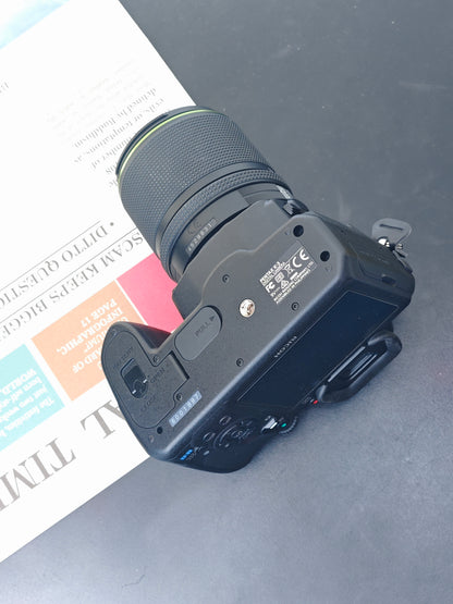 Used Pentax K-3 with SMC Pentax-DA 18-135mm F3.5-5.6 ED AL [IF] DC WR [No charger]