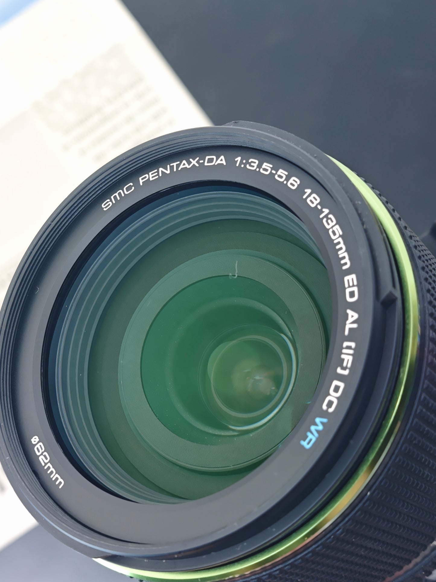 Used Pentax K-3 with SMC Pentax-DA 18-135mm F3.5-5.6 ED AL [IF] DC WR [No charger]