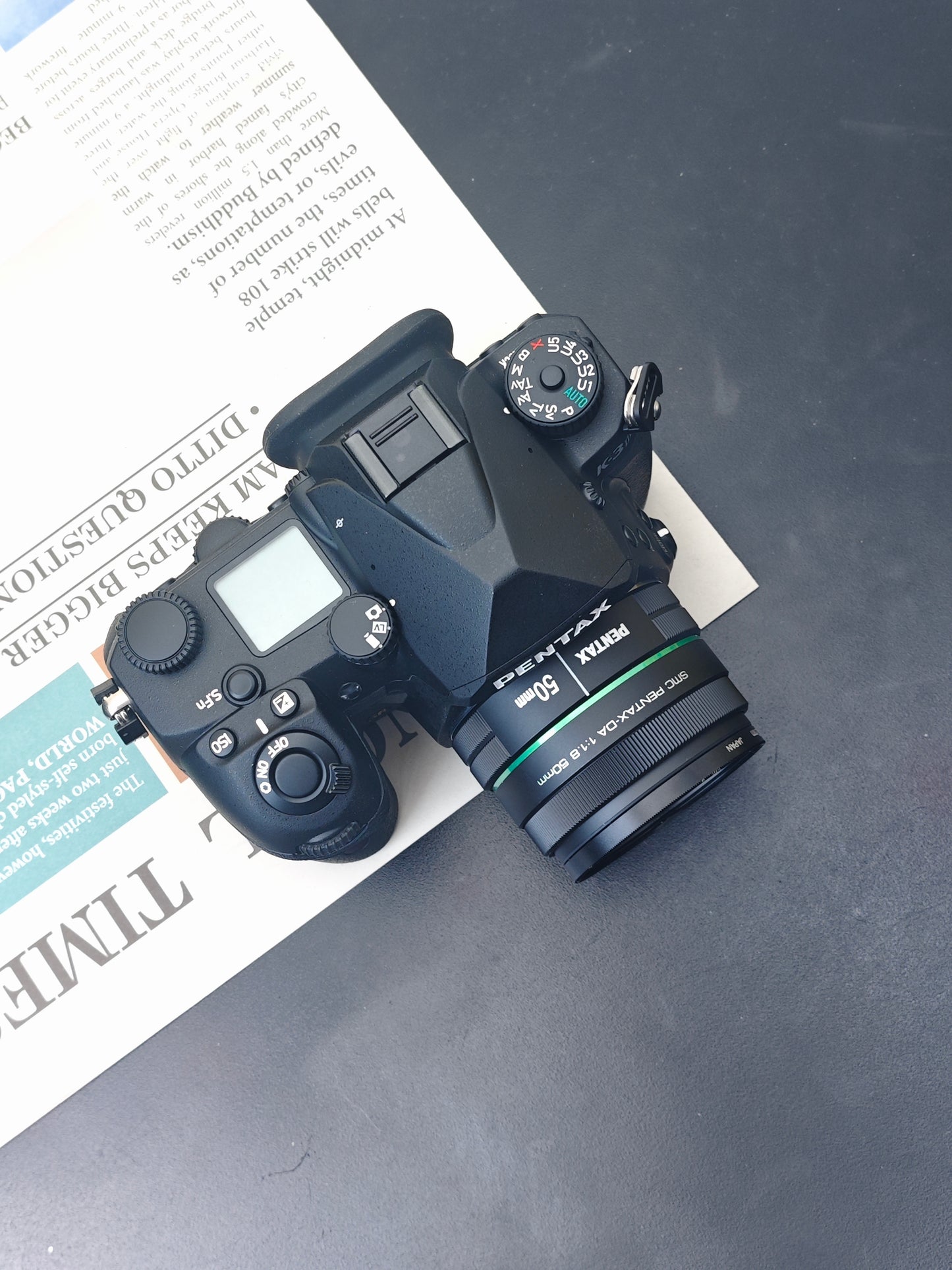 Used Pentax K-3 Mark III with 50mm F1.8 and 55-300mm F4.5-6.3 HD PLM WR RE [No charger]