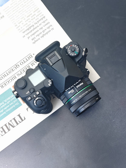 Used Pentax K-3 Mark III with 50mm F1.8 and 55-300mm F4.5-6.3 HD PLM WR RE [No charger]