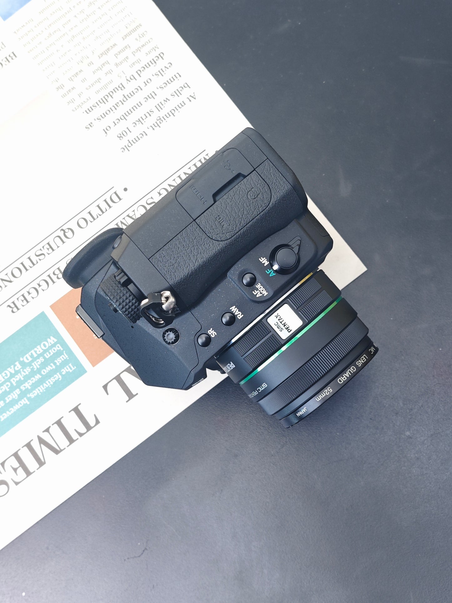Used Pentax K-3 Mark III with 50mm F1.8 and 55-300mm F4.5-6.3 HD PLM WR RE [No charger]