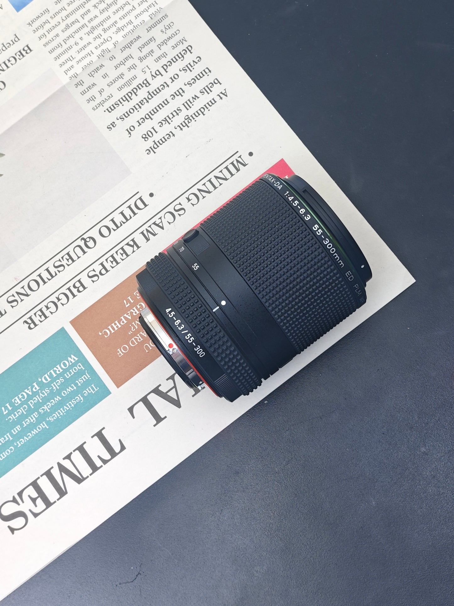 Used Pentax K-3 Mark III with 50mm F1.8 and 55-300mm F4.5-6.3 HD PLM WR RE [No charger]
