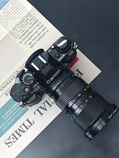 Canon AE-1 Program with Canon Zoom Lens FD 35-105mm F3.5