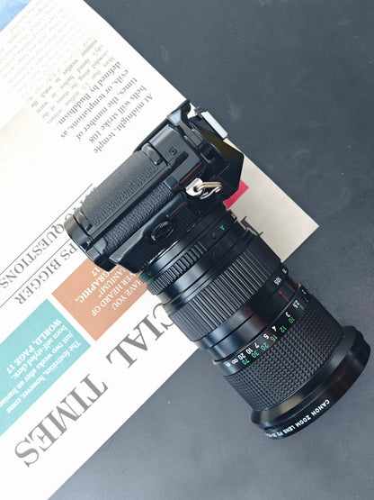 Canon AE-1 Program with Canon Zoom Lens FD 35-105mm F3.5