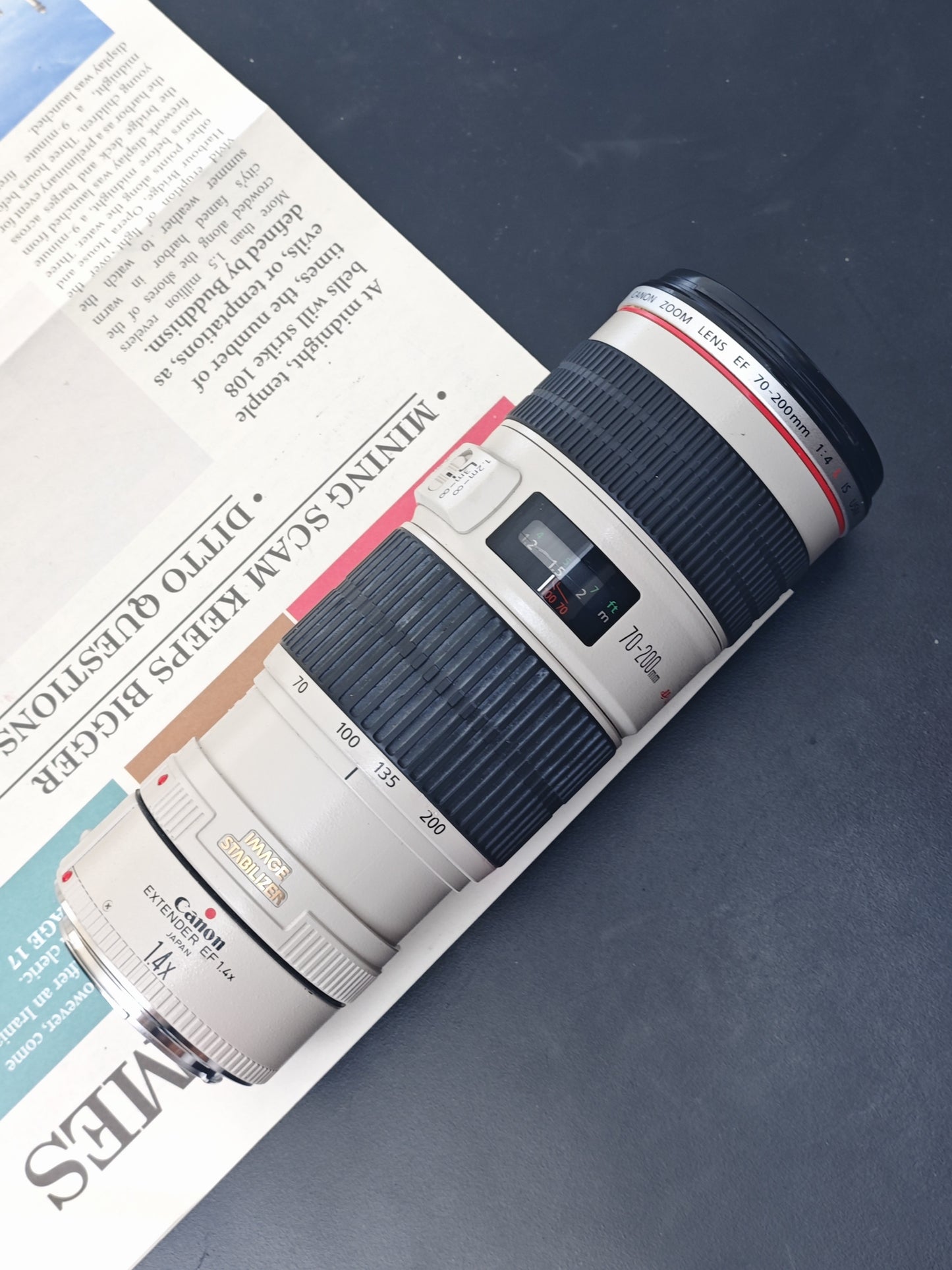 Canon Lens EF 70-200mm F4 L IS USM [+Extender EF1.4X] #325491