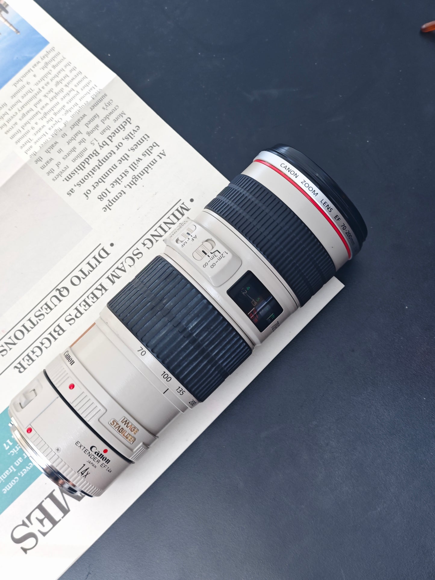 Canon Lens EF 70-200mm F4 L IS USM [+Extender EF1.4X] #325491