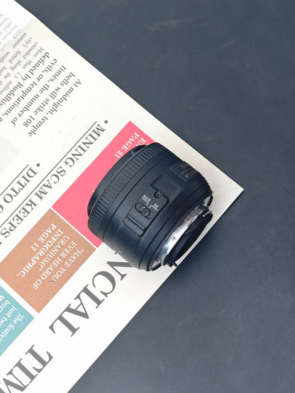 Nikon DX AF-S Nikkor 35mm F1.8 G