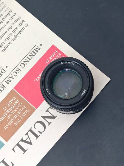 Nikon AF Nikkor 50mm F1.4