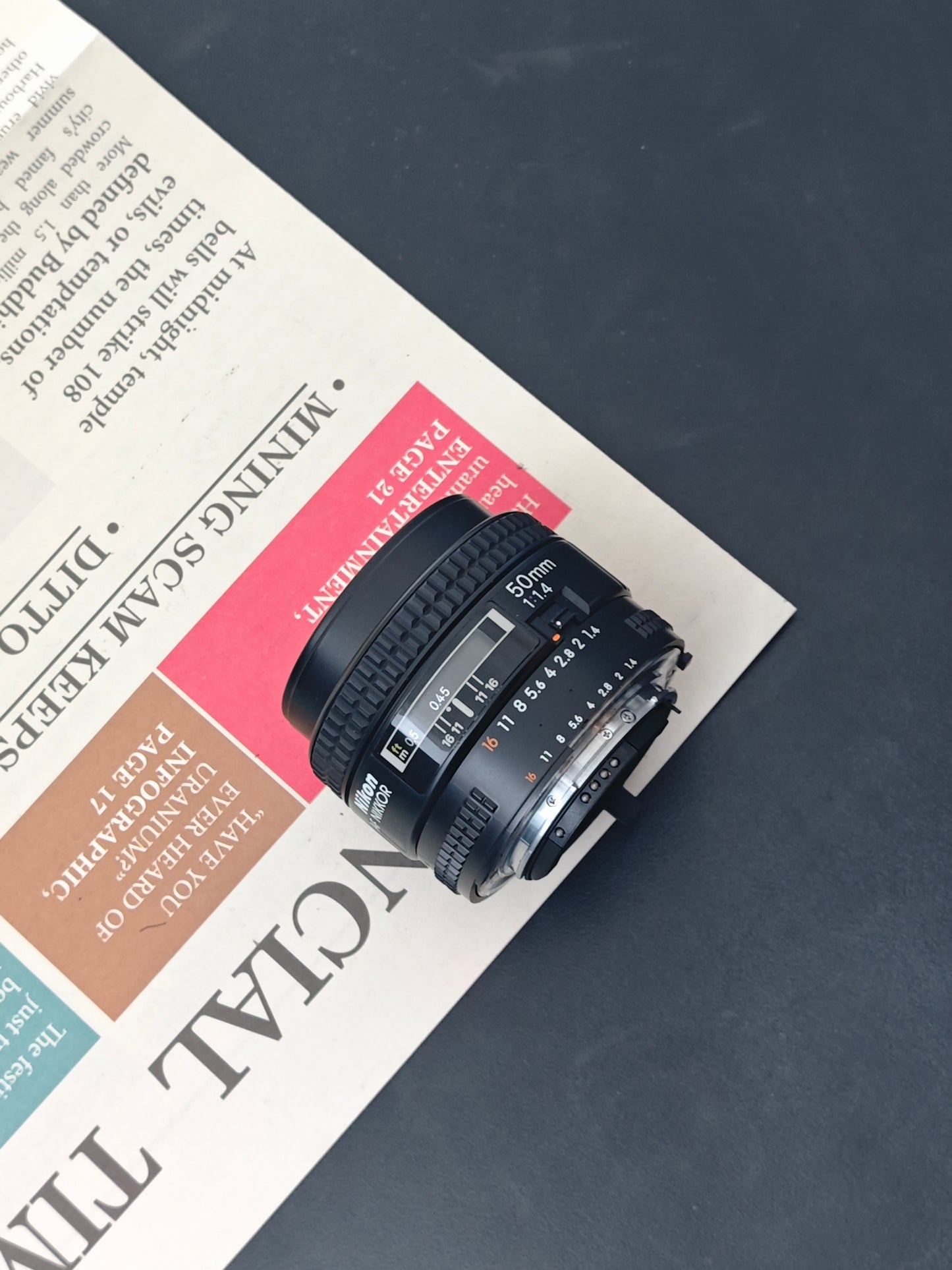 Nikon AF Nikkor 50mm F1.4
