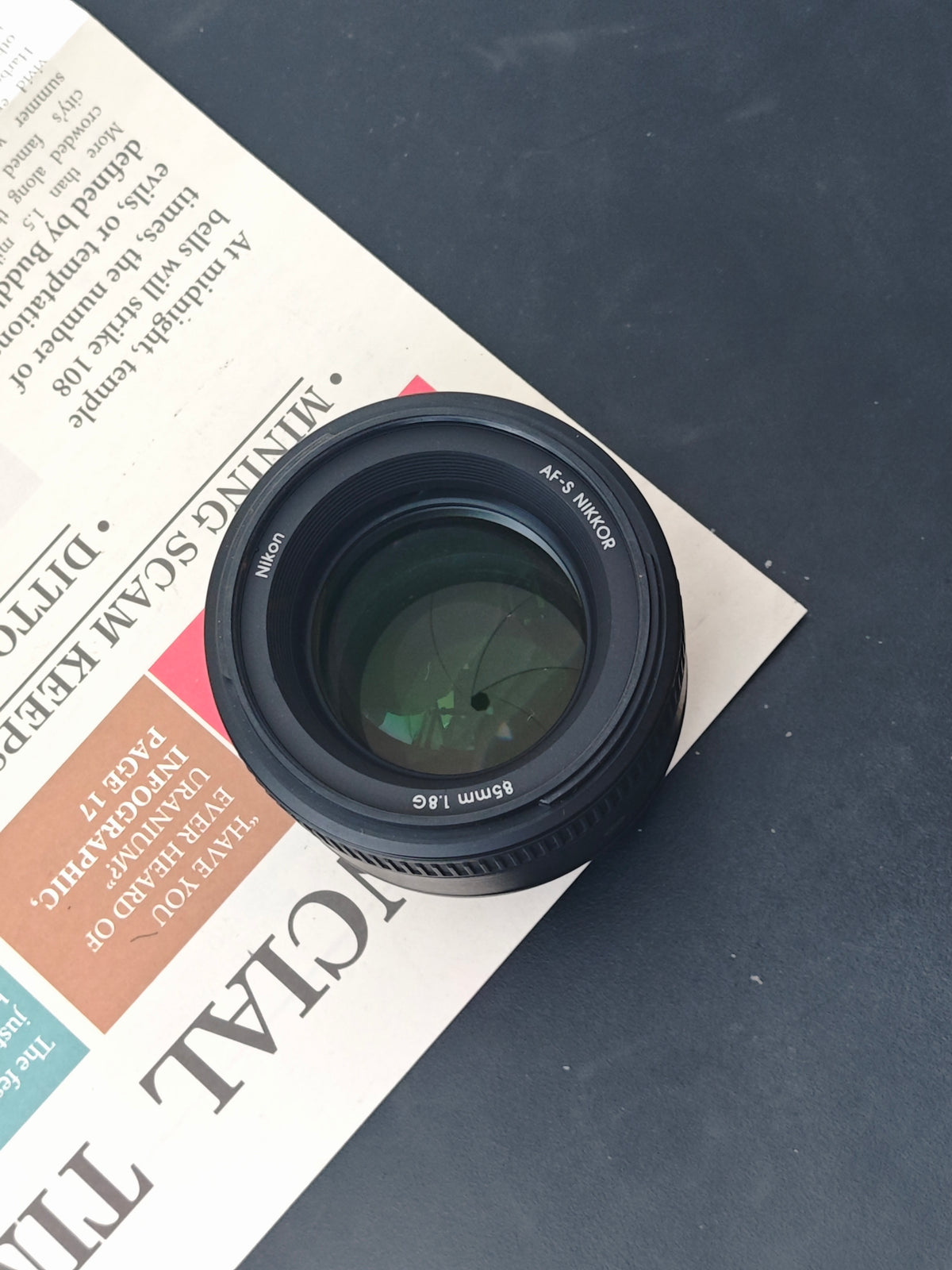 Nikon AF-S Nikkor 85mm F1.8 G #346244