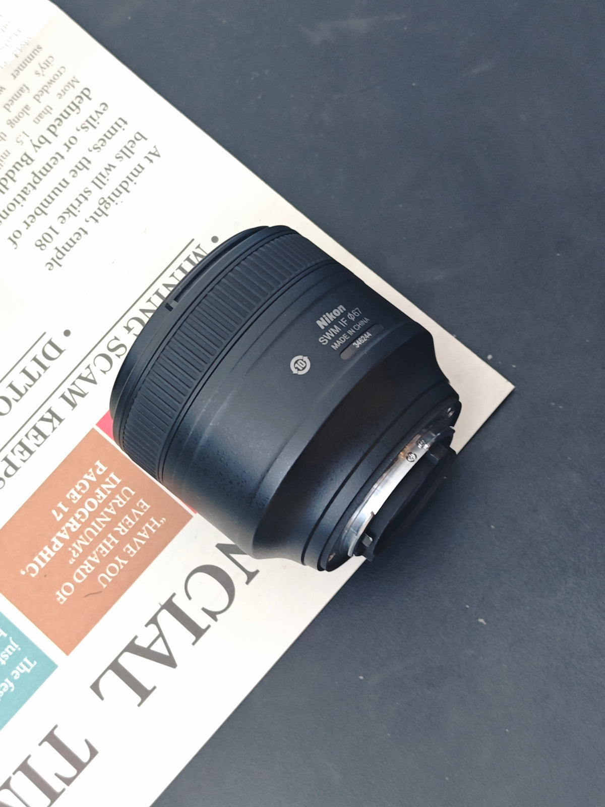 Nikon AF-S Nikkor 85mm F1.8 G #346244