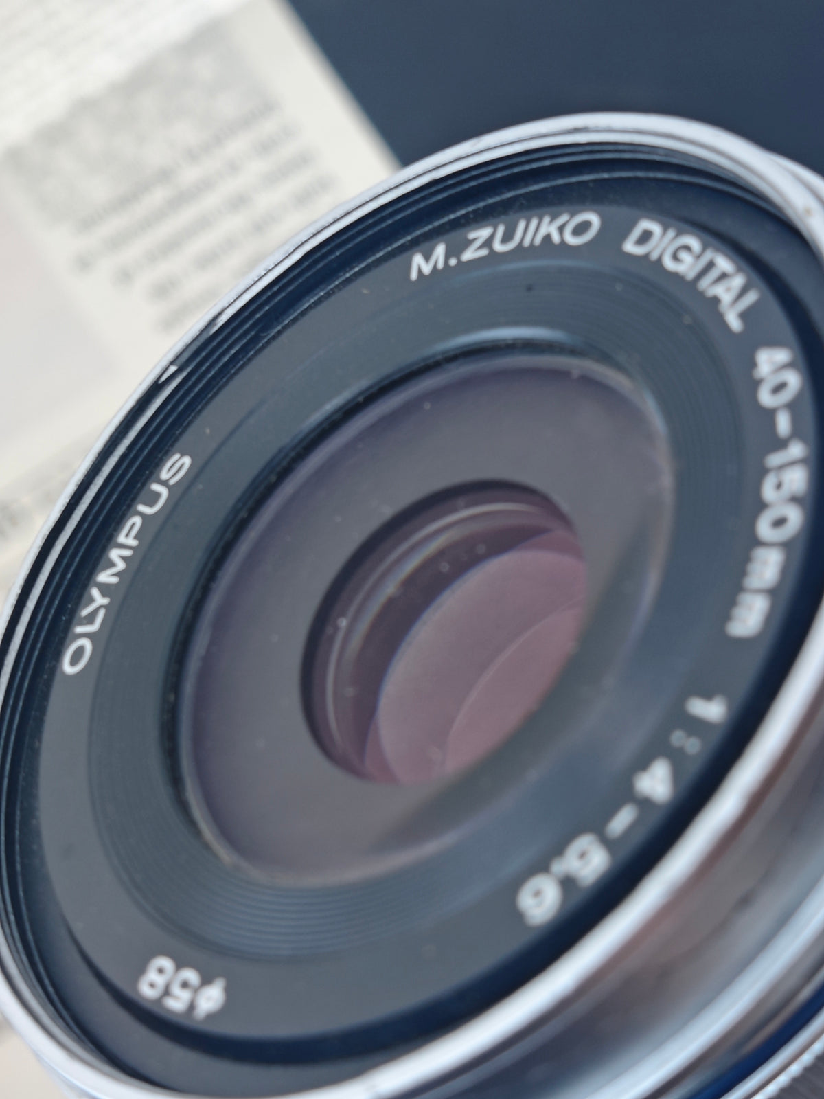 Used Olympus PEN Lite E-PL6 with Olympus Digital 40-150mm F4-5.6 R ED MSC [+4FS1, No charger] #V3S013376