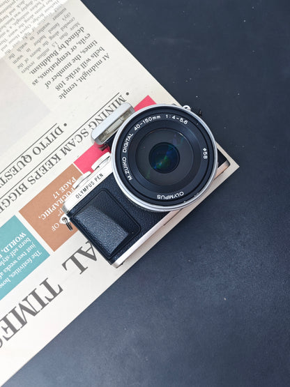 Used Olympus PEN Lite E-PL6 with Olympus Digital 14-42mm F3.5-5.6 II R MSC [+4FS1, No charger] #V3S002212
