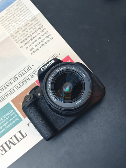 Used Canon EOS Kiss X7i with EF-S 18-55mm F3.5-5.6 IS STM [No charger]