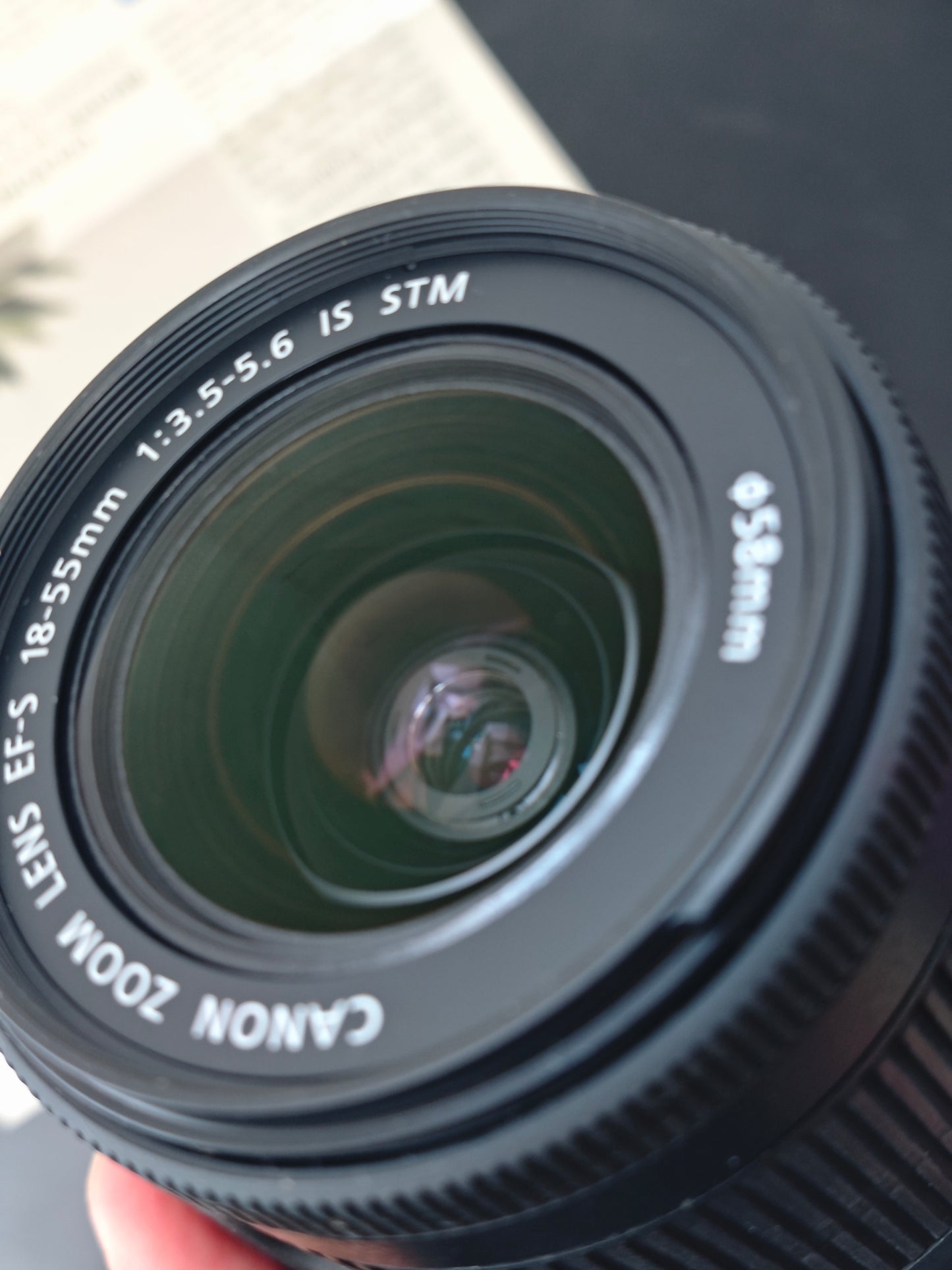 Used Canon EOS Kiss X7i with EF-S 18-55mm F3.5-5.6 IS STM [No charger]