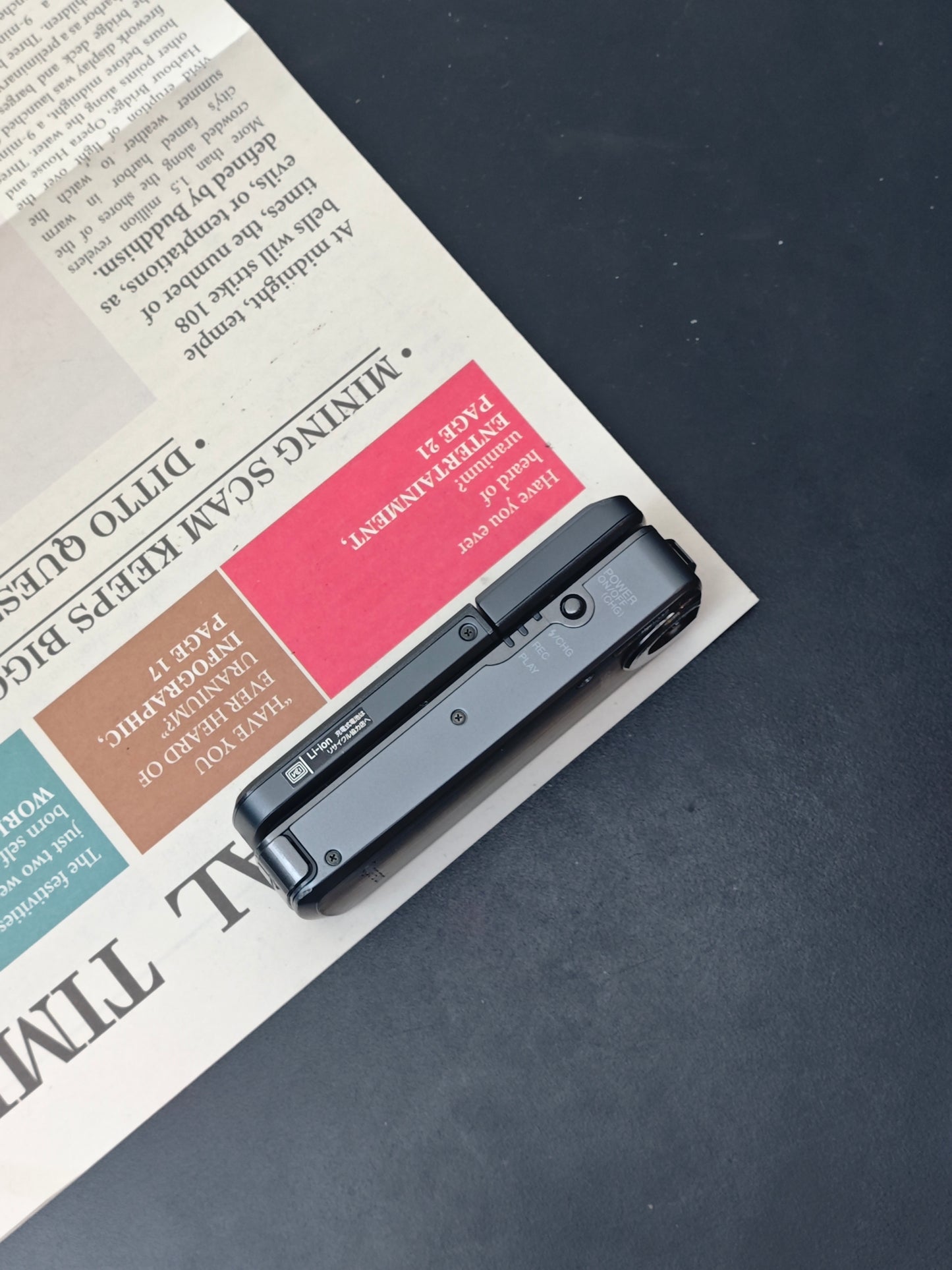Used Sony Cyber-shot DSC-M1 silver Digital Camera [with box]