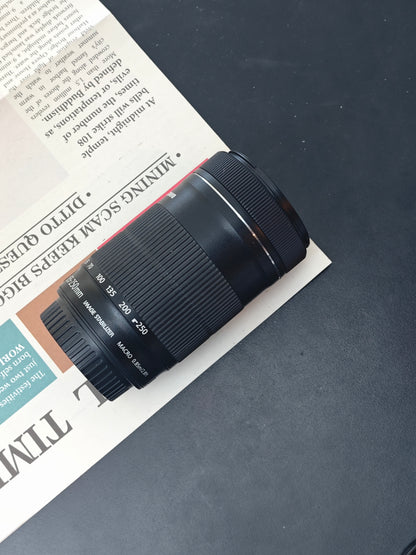 Canon Zoom Lens EF-S 55-250mm F4-5.6 IS STM #0801100259