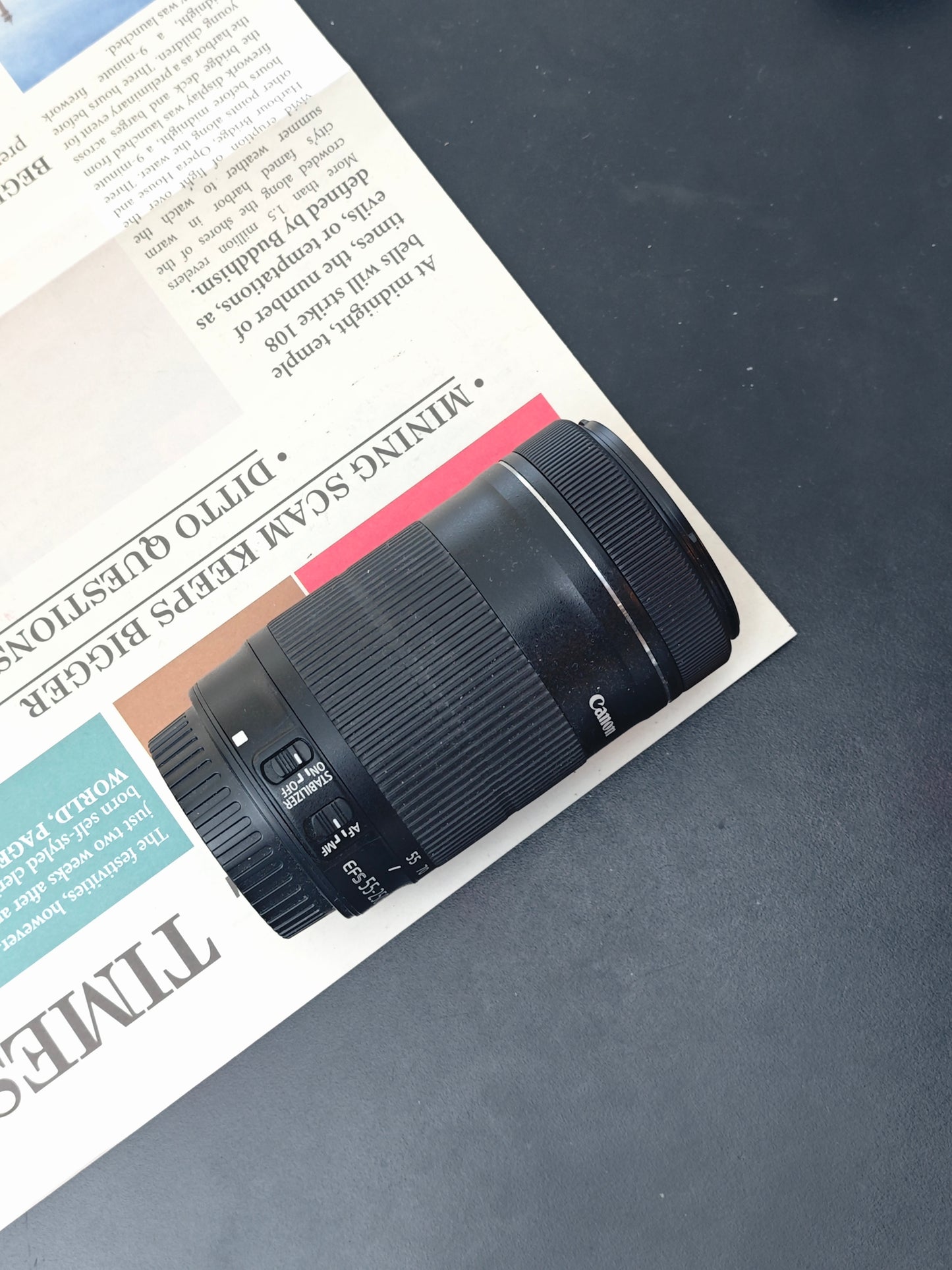 Canon Zoom Lens EF-S 55-250mm F4-5.6 IS STM #0801100259