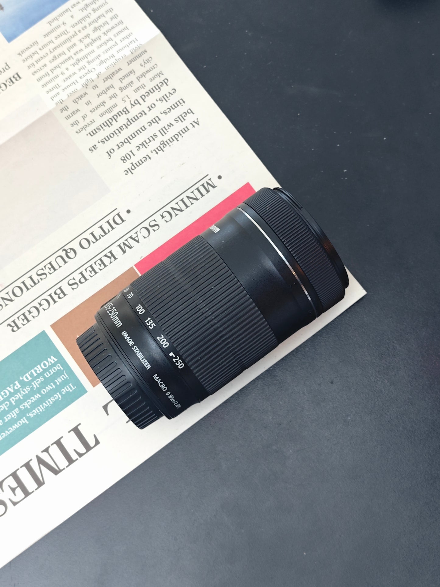 Canon Zoom Lens EF-S 55-250mm F4-5.6 IS STM #0801100259