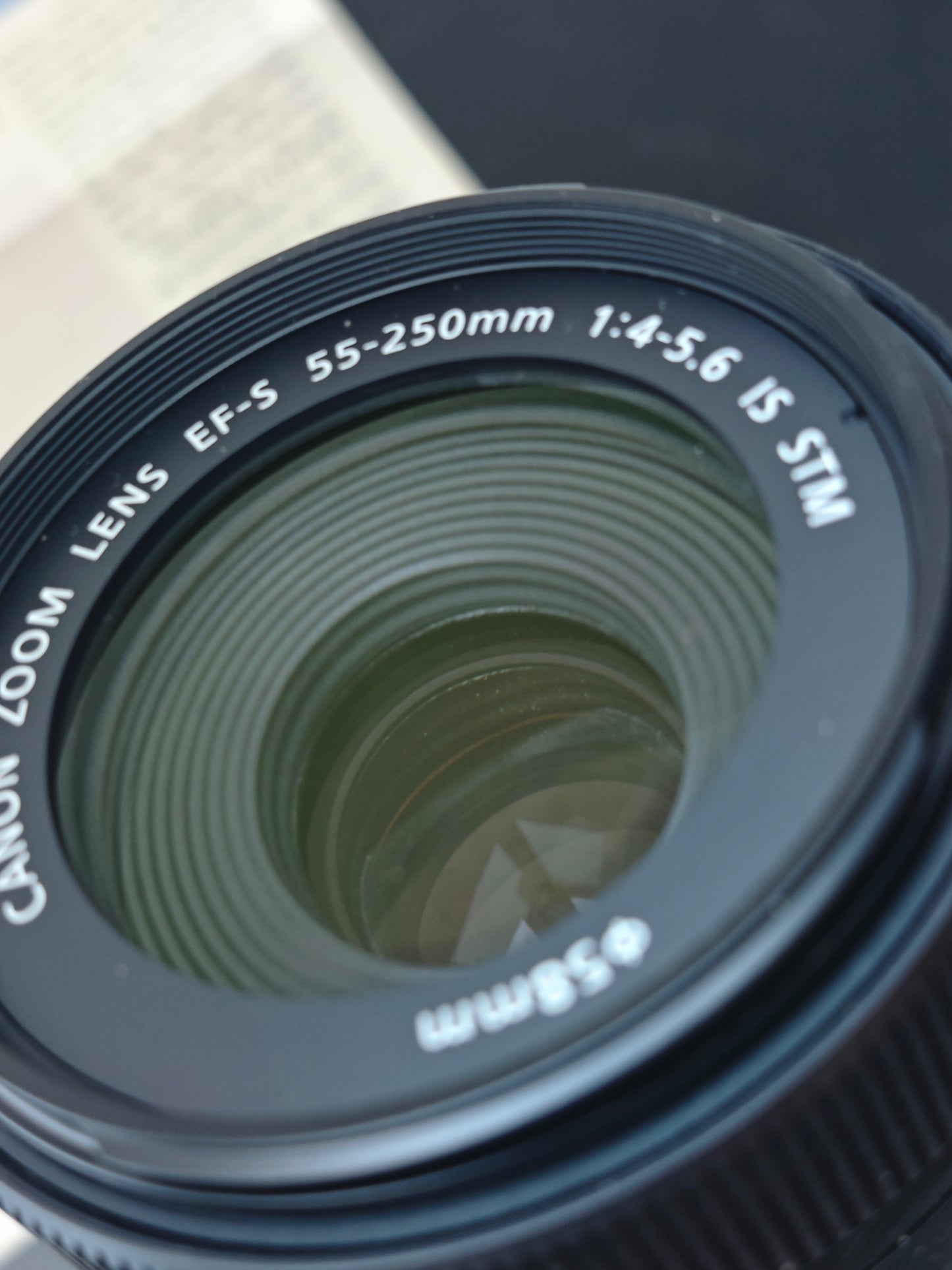 Canon Zoom Lens EF-S 55-250mm F4-5.6 IS STM #0801100259