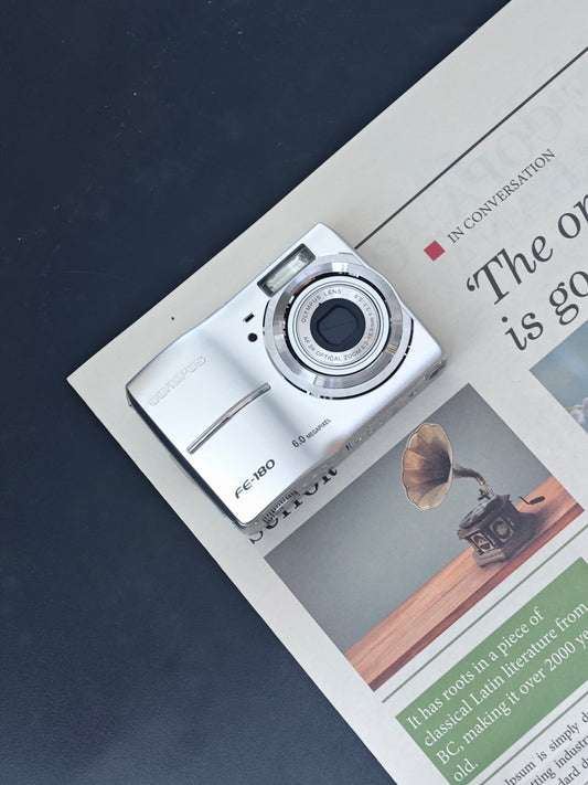 Used Olympus FE-180 silver Digital Camera