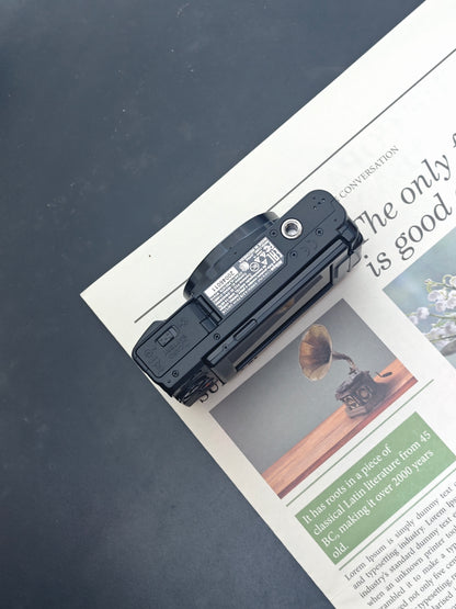 Used Nikon Coolpix S9900 black Digital Camera [with box]