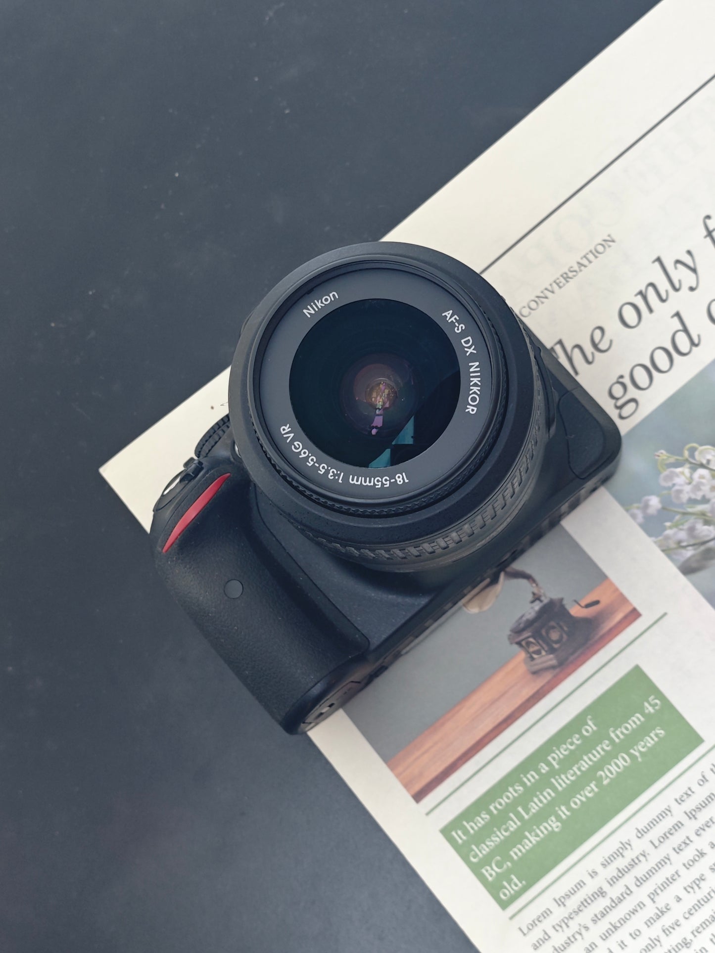Used Nikon D5200 with AF-S DX Nikkor 18-55mm F3.5-5.6 G VR [No charger]