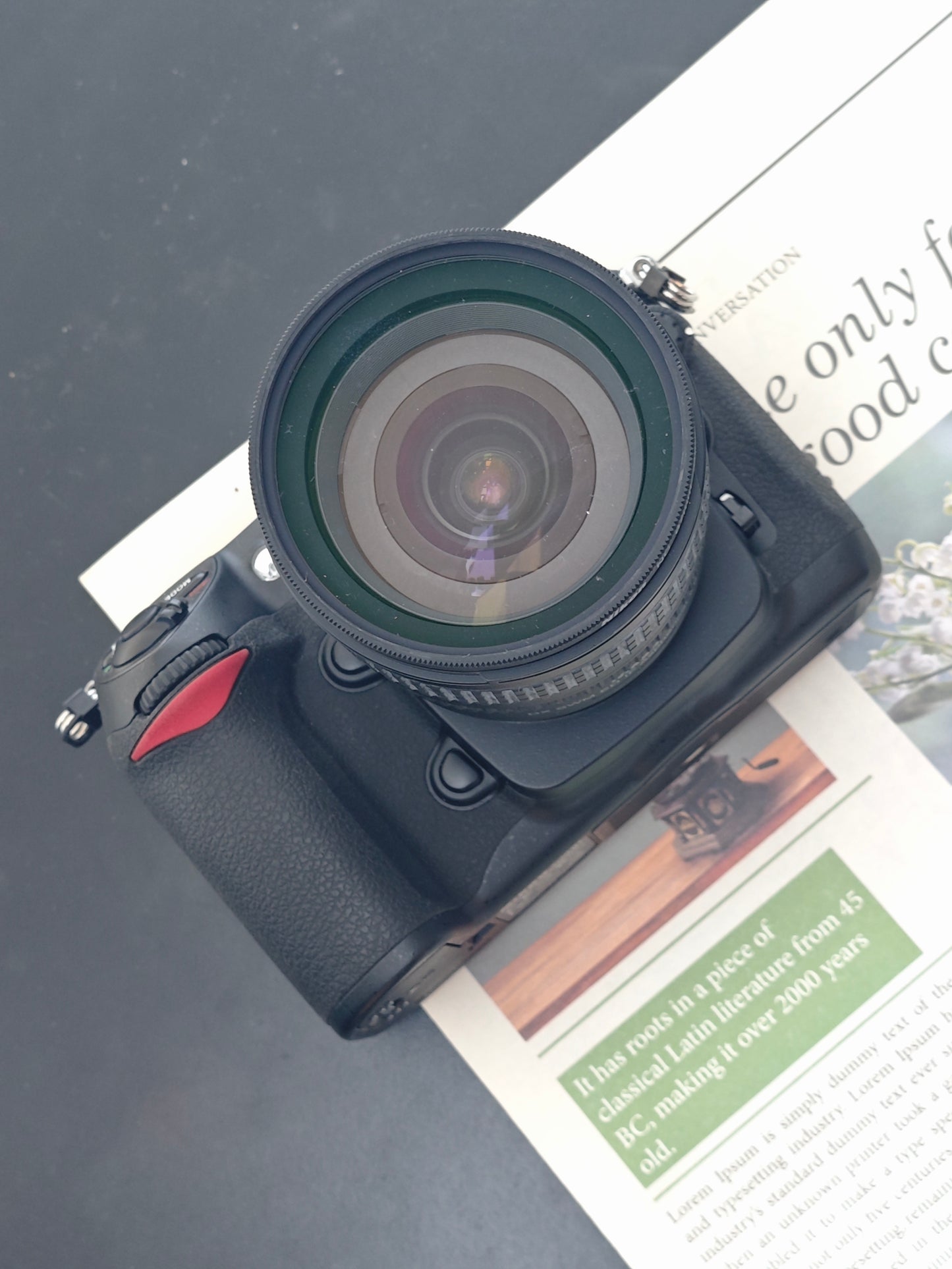 Used Nikon D200 with Nikon AF-S Nikkor 18-70mm F3.5-4.5 G ED [No charger]