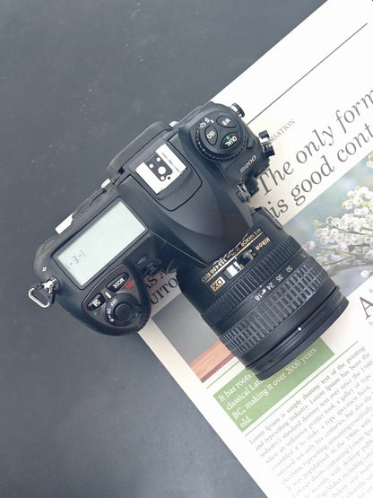 Used Nikon D200 with Nikon AF-S Nikkor 18-70mm F3.5-4.5 G ED [No charger]