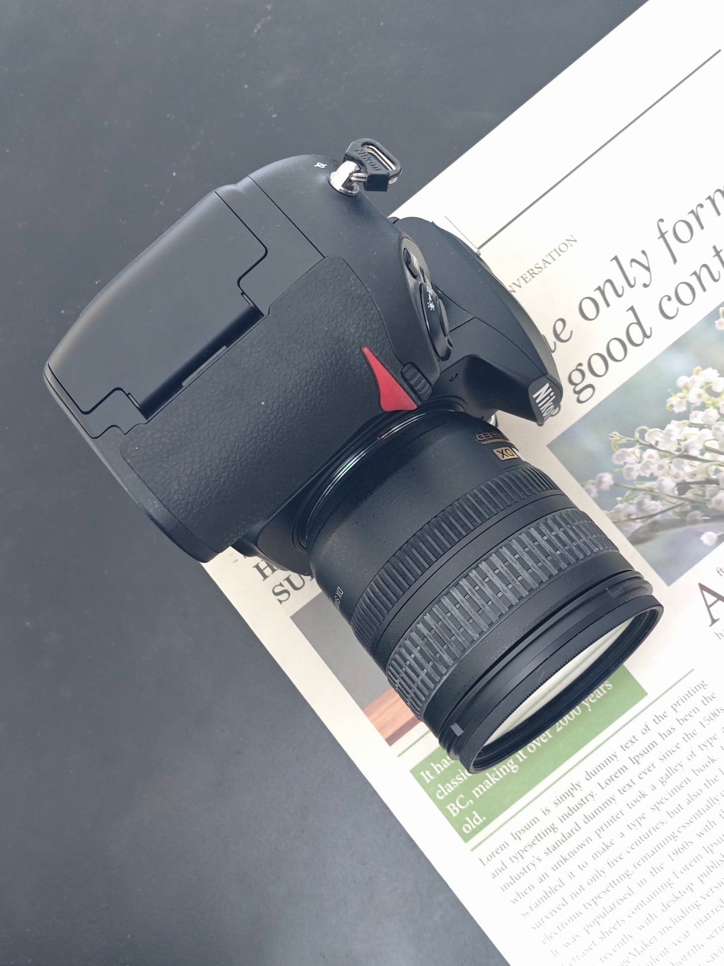 Used Nikon D200 with Nikon AF-S Nikkor 18-70mm F3.5-4.5 G ED [No charger]