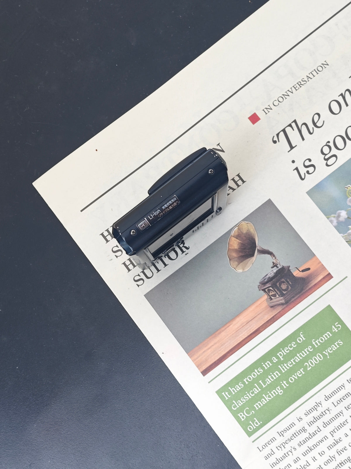 Used Sony Cyber-shot DSC-T1 black Digital Camera [JPN only, No charger]
