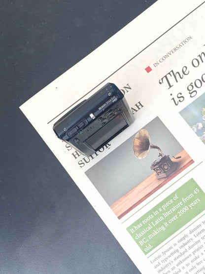 Used Sony Cyber-shot DSC-T1 black Digital Camera [JPN only, No charger]