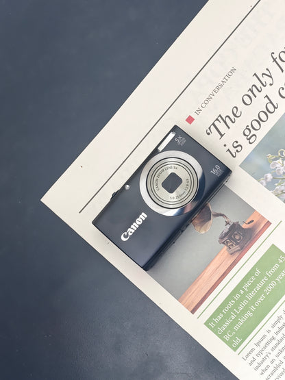 Used Canon PowerShot A2300 HD black Digital Camera [with box]