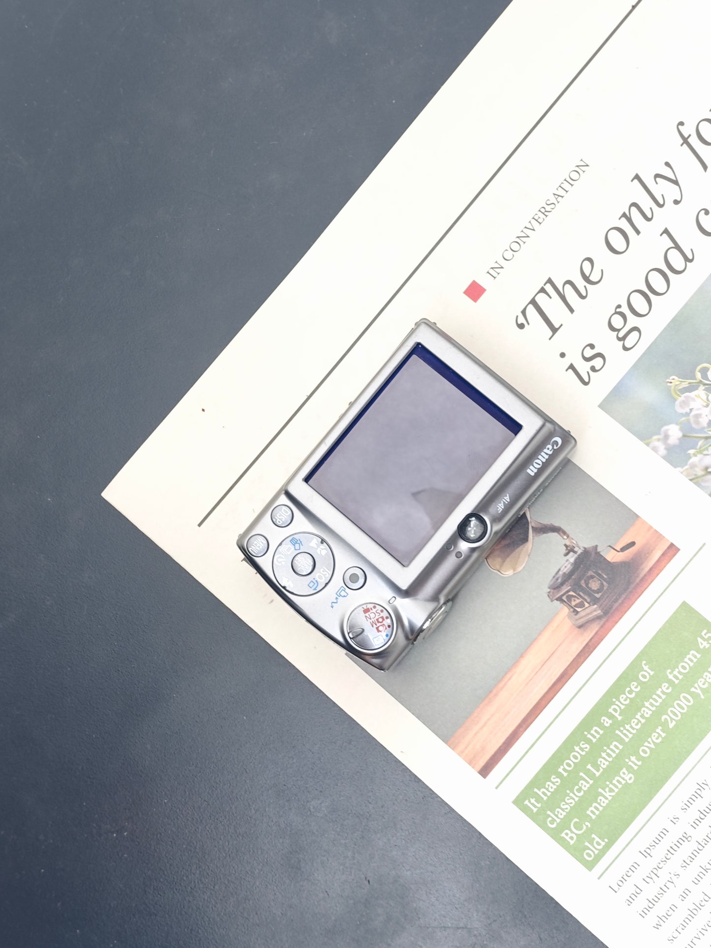 Used Canon IXY Digital 900 IS Digital Camera [No charger] #4218503436
