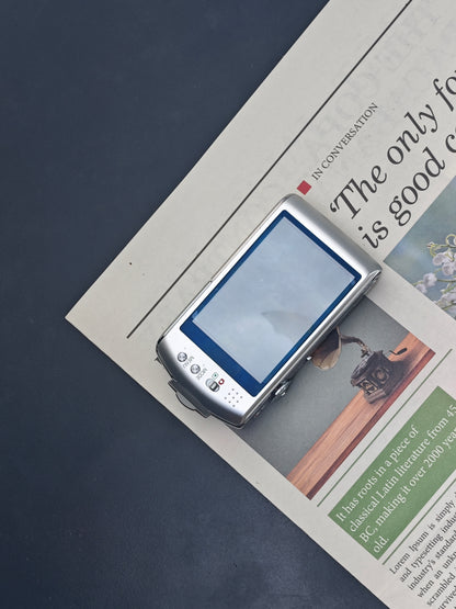 Used Panasonic Lumix DMC-FX70 silver Digital Camera [JPN only, with box]
